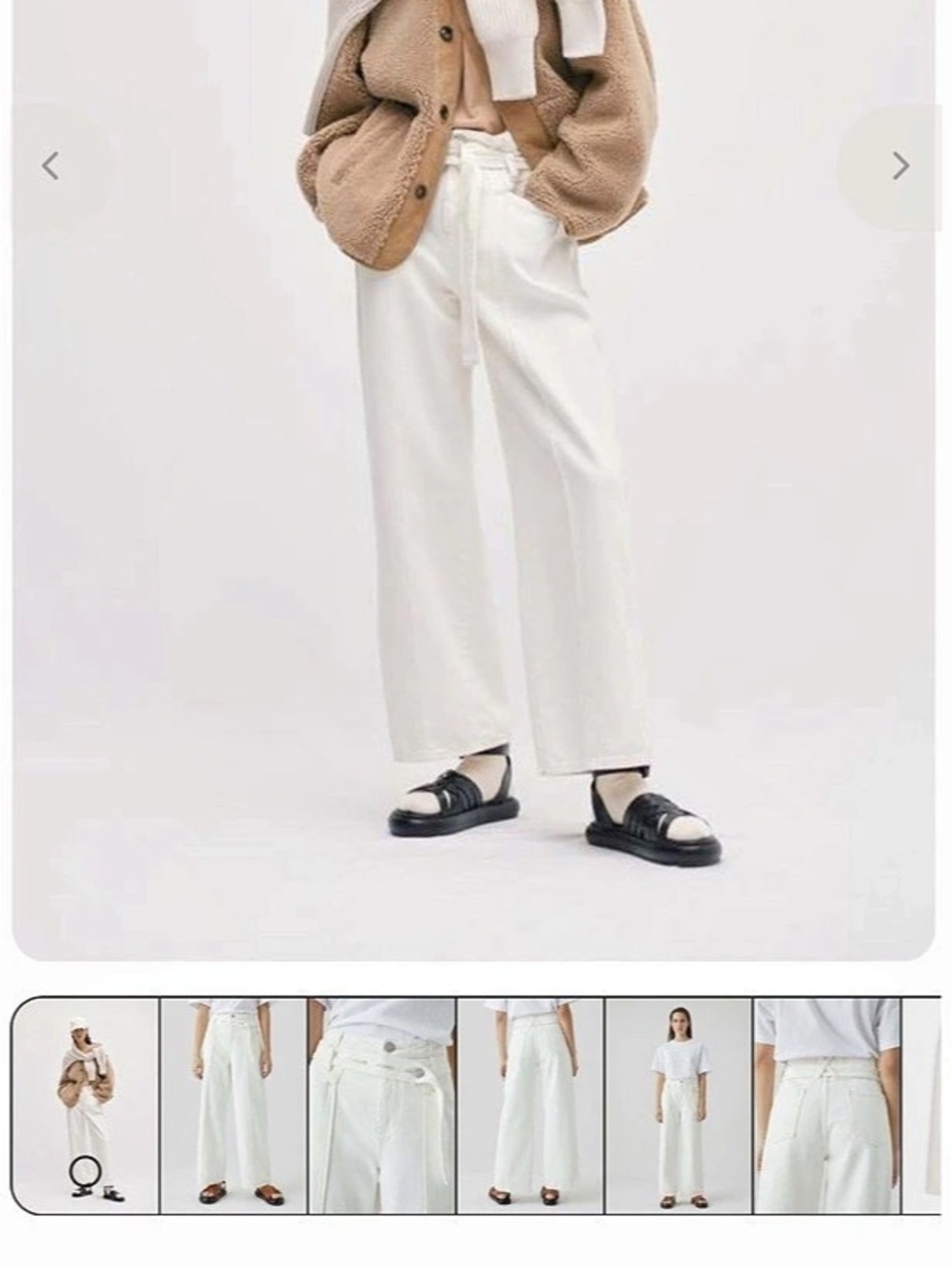 NEW WITH TAGS $380 retail Closed X-PRESS High Rise Cotton Jeans Cream Waist 27 N